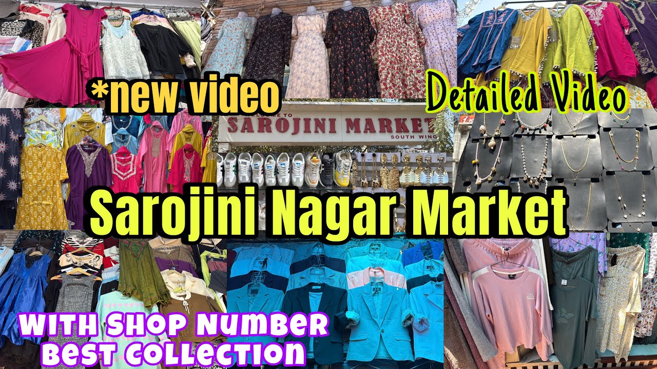 Sarojini Nagar Market Delhi ✨| Latest Summer Collection 2026 with Shop number | Jasmine kaur 