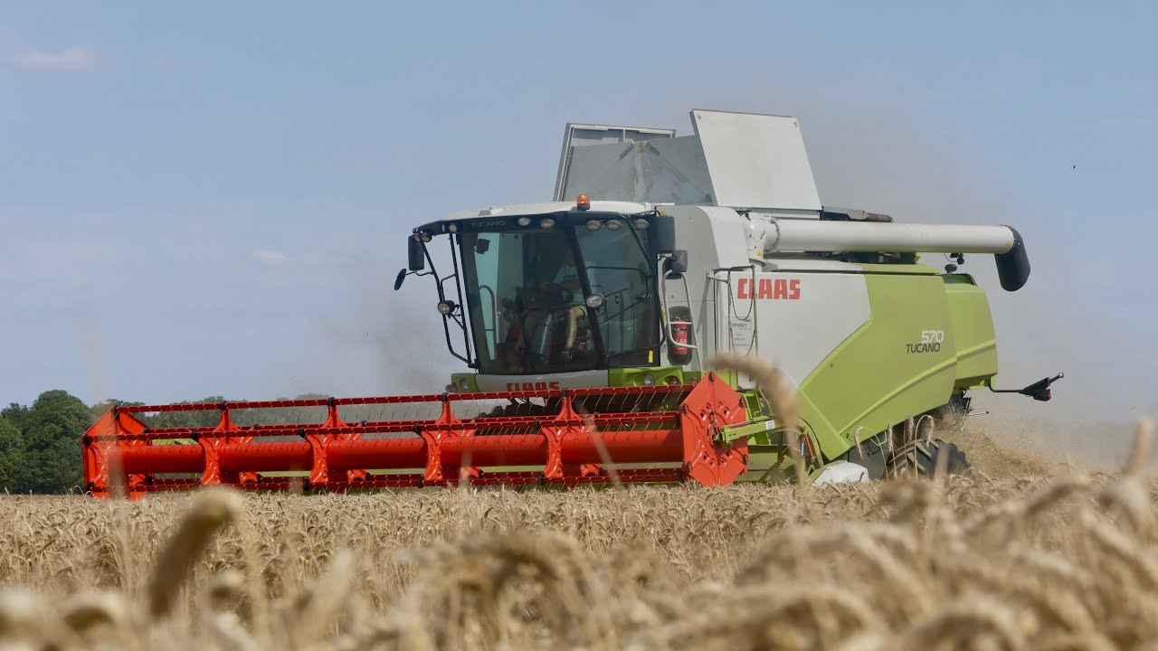 Claas Tucano 570 au stockage en cellules/Harvest 2023