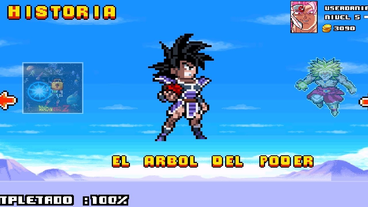 Jugando a dragón ball zenkai Awakenig capítulo 17 el Albo del poder El Saiyajin maligno ??? 