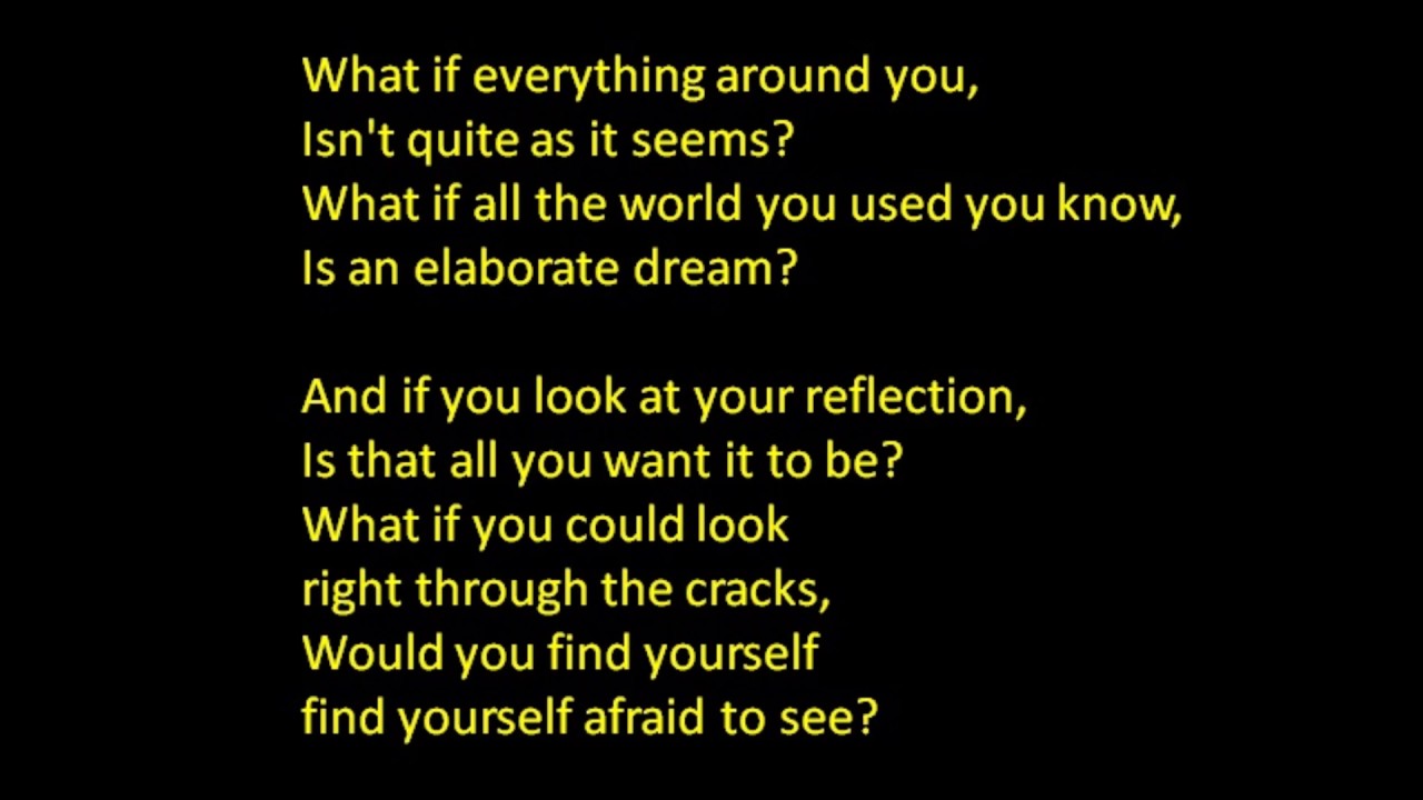 Nine Inch Nails Right where it belongs Karaoke version