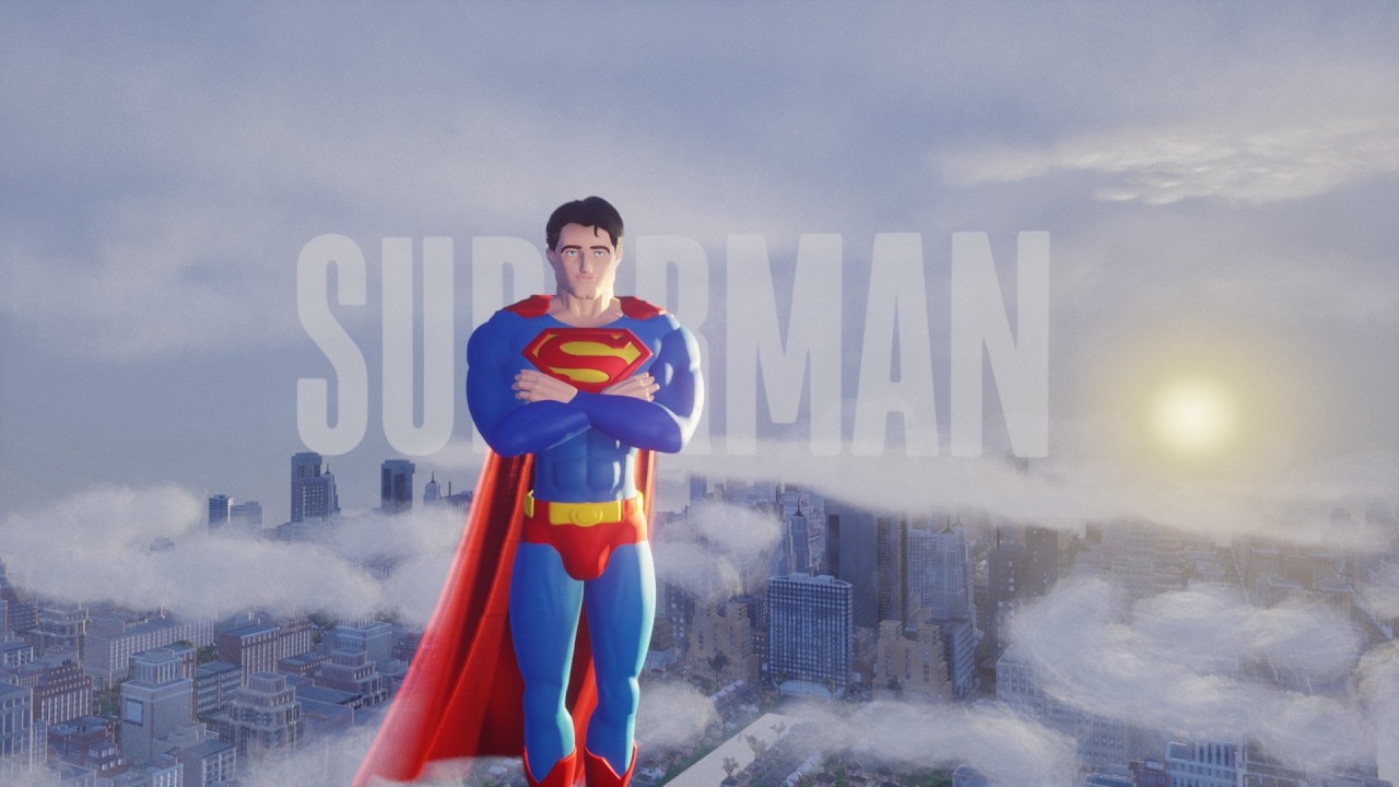 Superman: Man of tomorrow (GTA Mode) Gameplay In Dreams PS5, PS5 Pro, PS4 Pro, PS4, By Starman_Games