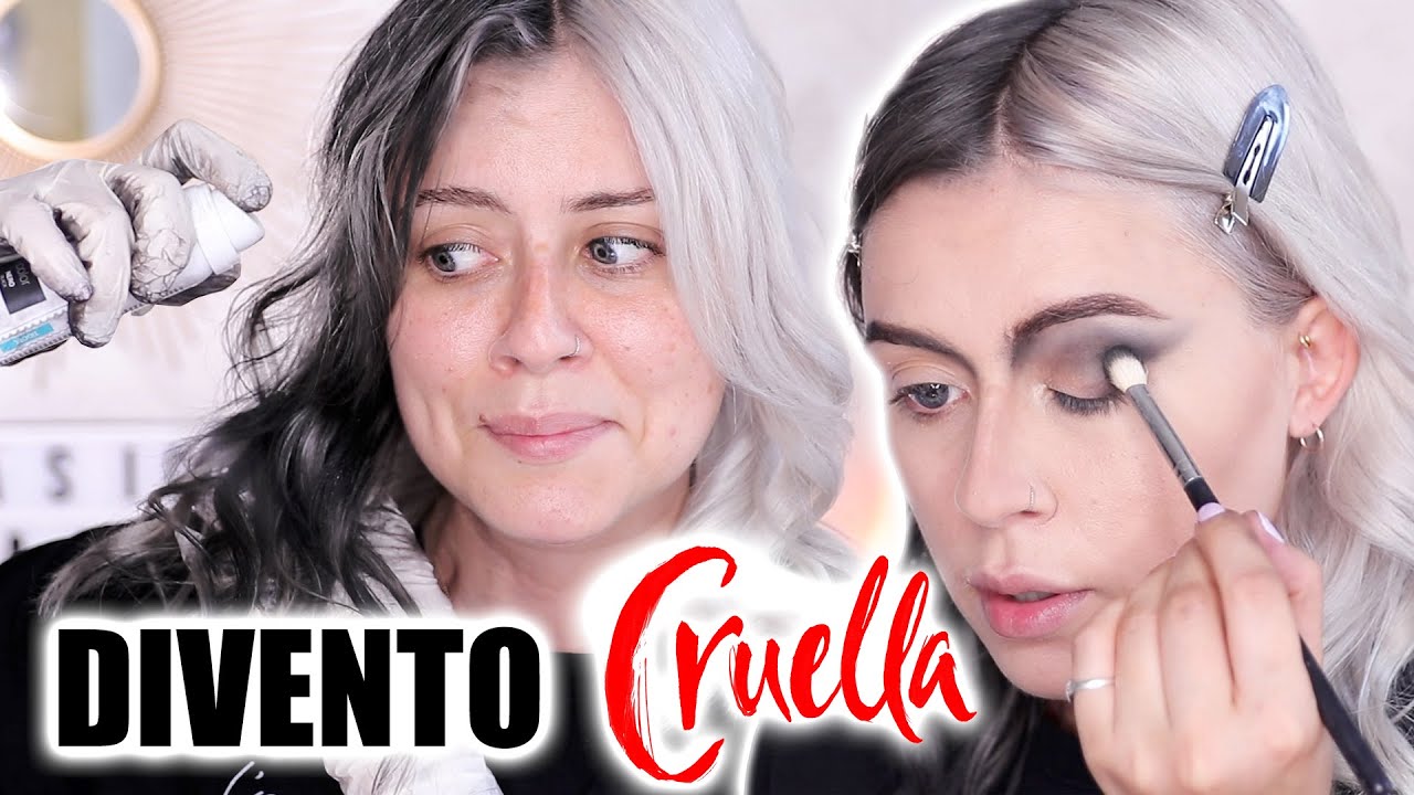 MI TRASFORMO IN CRUDELIA/CRUELLA 🖤🤍❤️