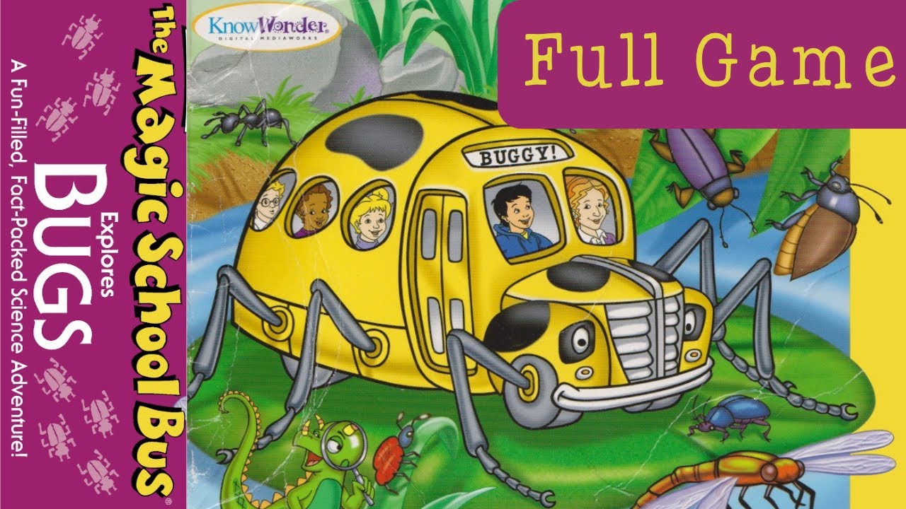 The Magic School Bus Explores Explores Bugs - Full Gameplay/Walkthrough (Longplay)