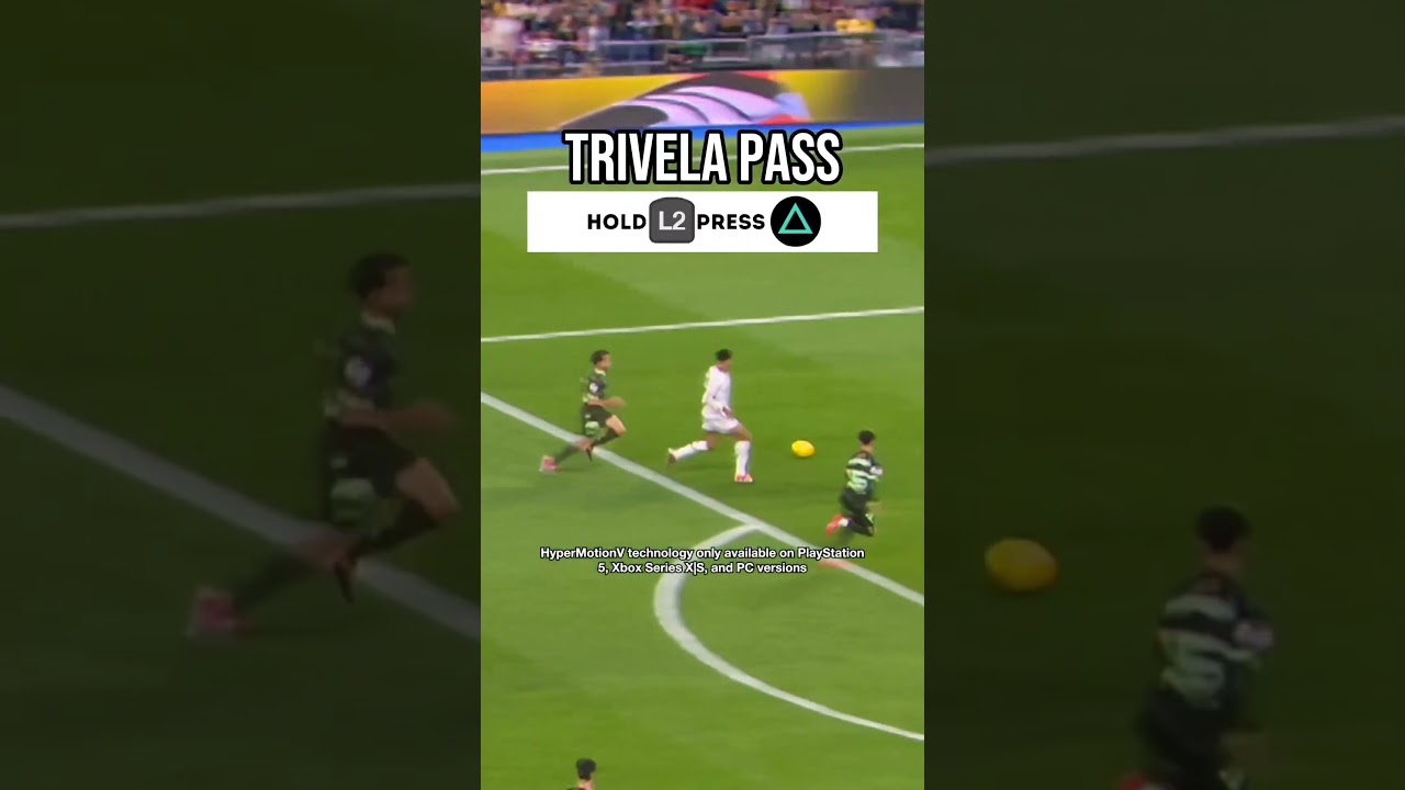 Trivela pass #fifa25 #fifa #football #ps5gameplay #ps4 #fc25 #skills