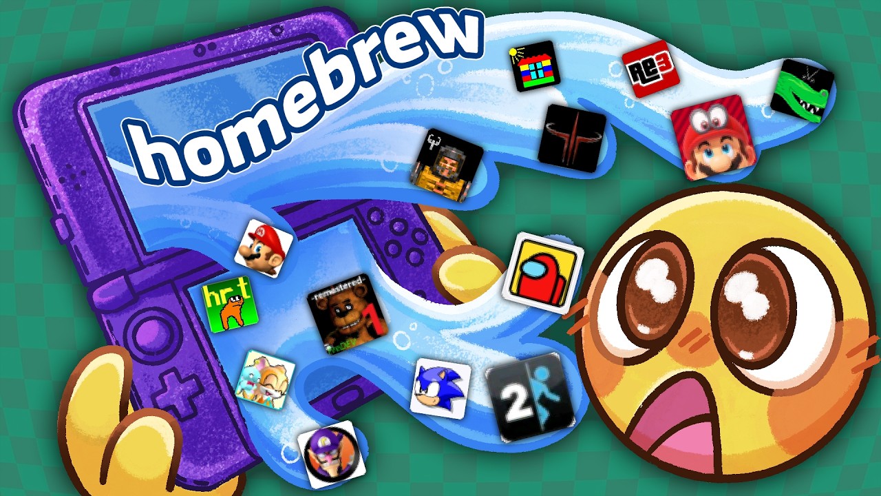 bizarre nintendo 3DS homebrew from another dimension