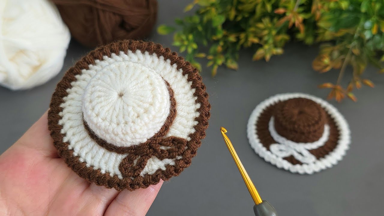 You can knit and sell crochet hats for Barbie dolls and buckles.#crochet