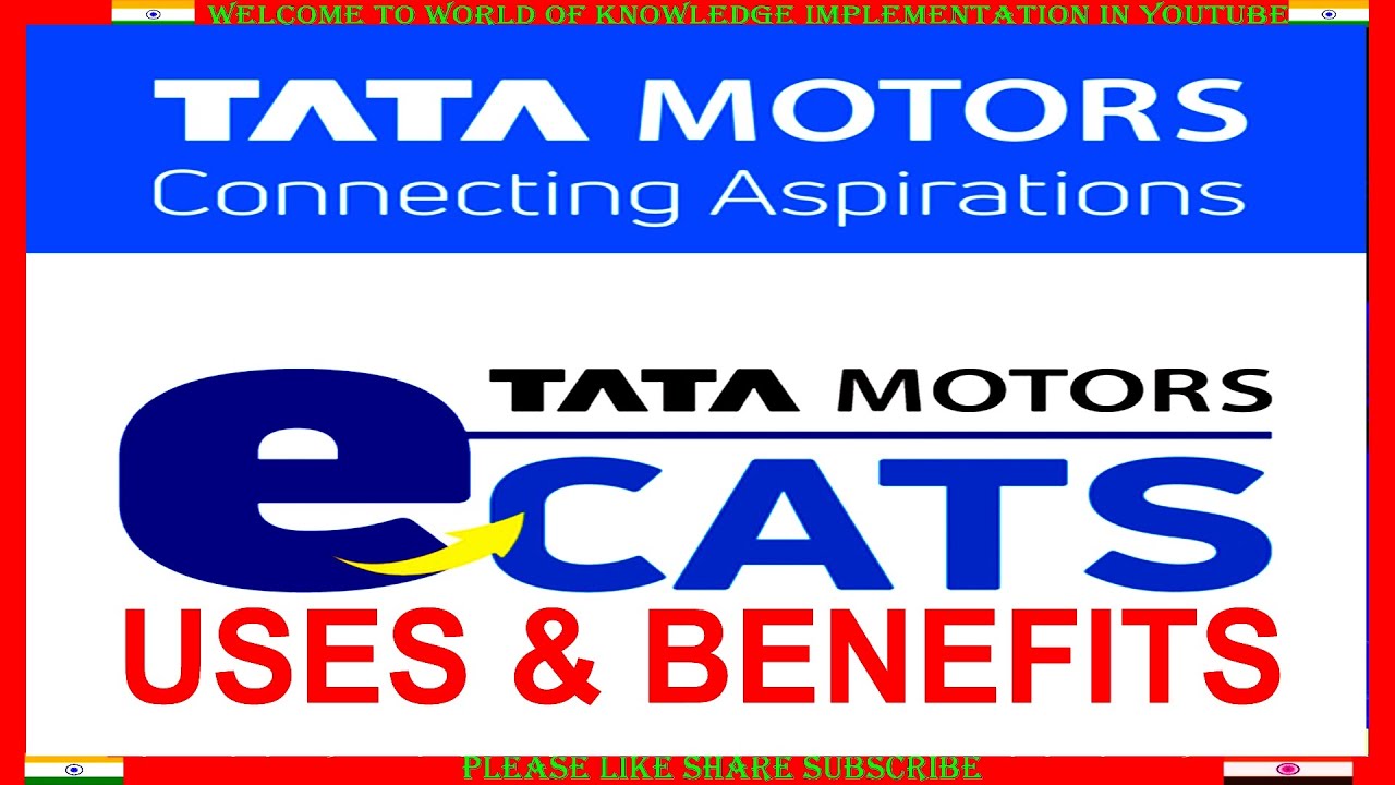Tata Motors eCATS #Mobile App uses Benefits Review in Hindi#TATA Motors Limited Official App #Review