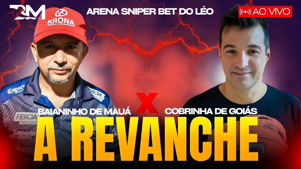 BAIANINHO DE MAUA   vs  COBRINHA A GRANDE REVANCHE #sinucaaovivo