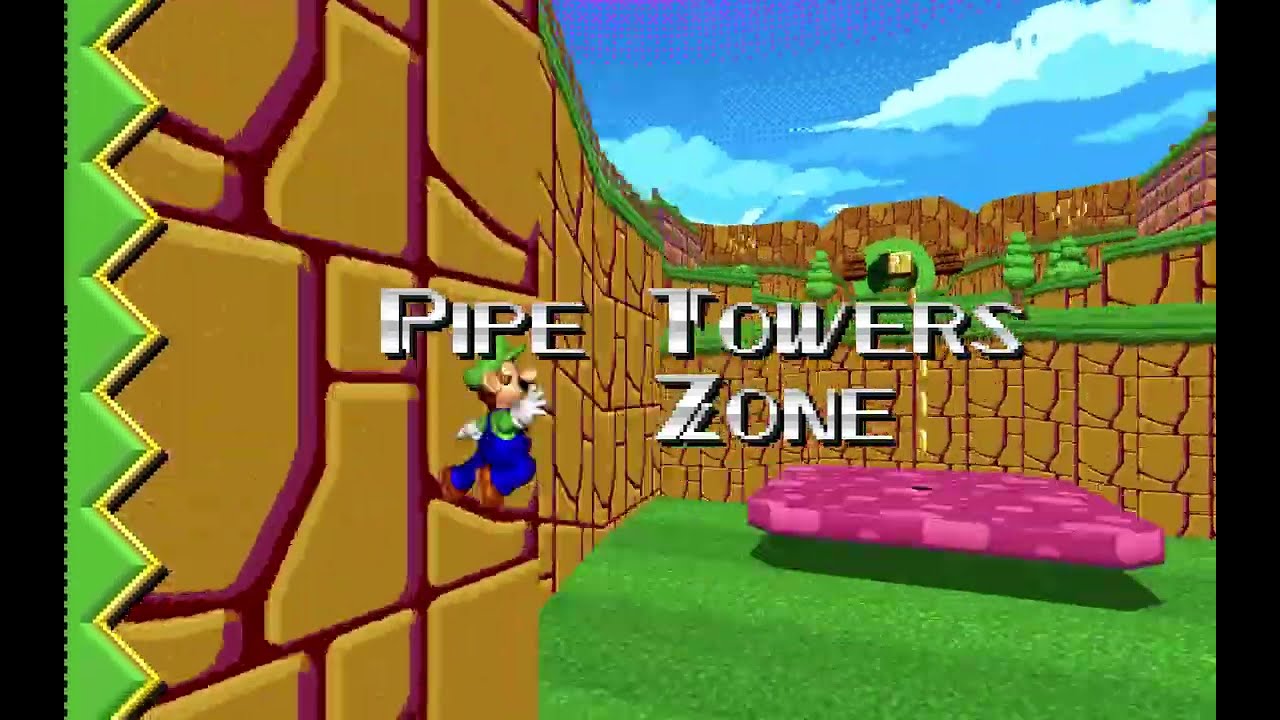Sonic Robo Blast 2: N64 Luigi Pipe Towers Speedrun (1:25.11)