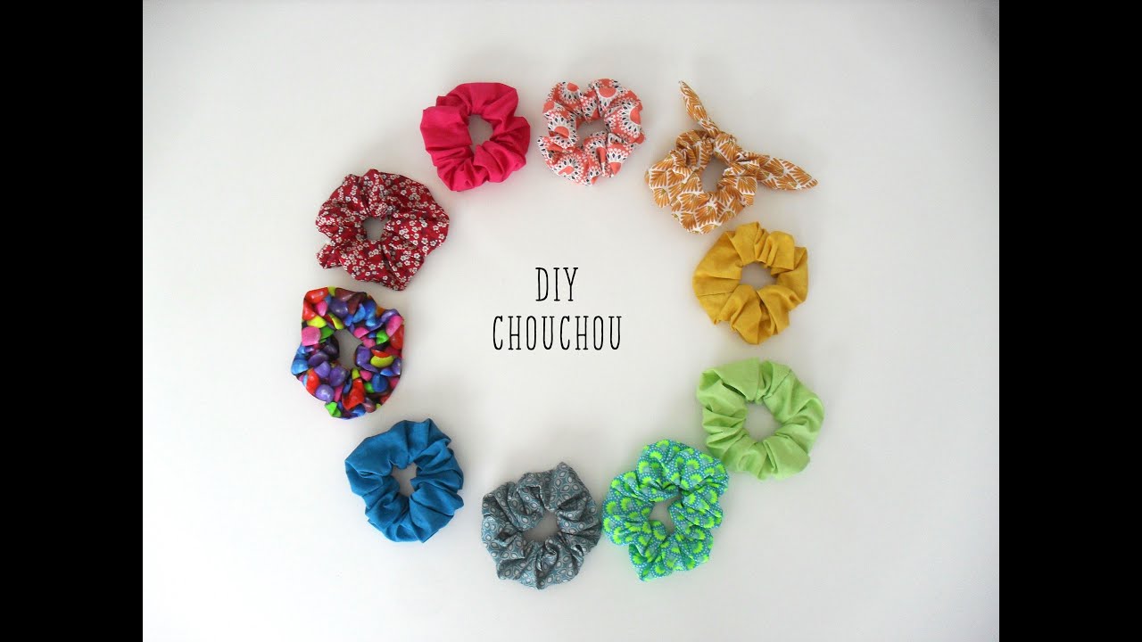 Coudre un chouchou, tuto facile chouchou/foulchie