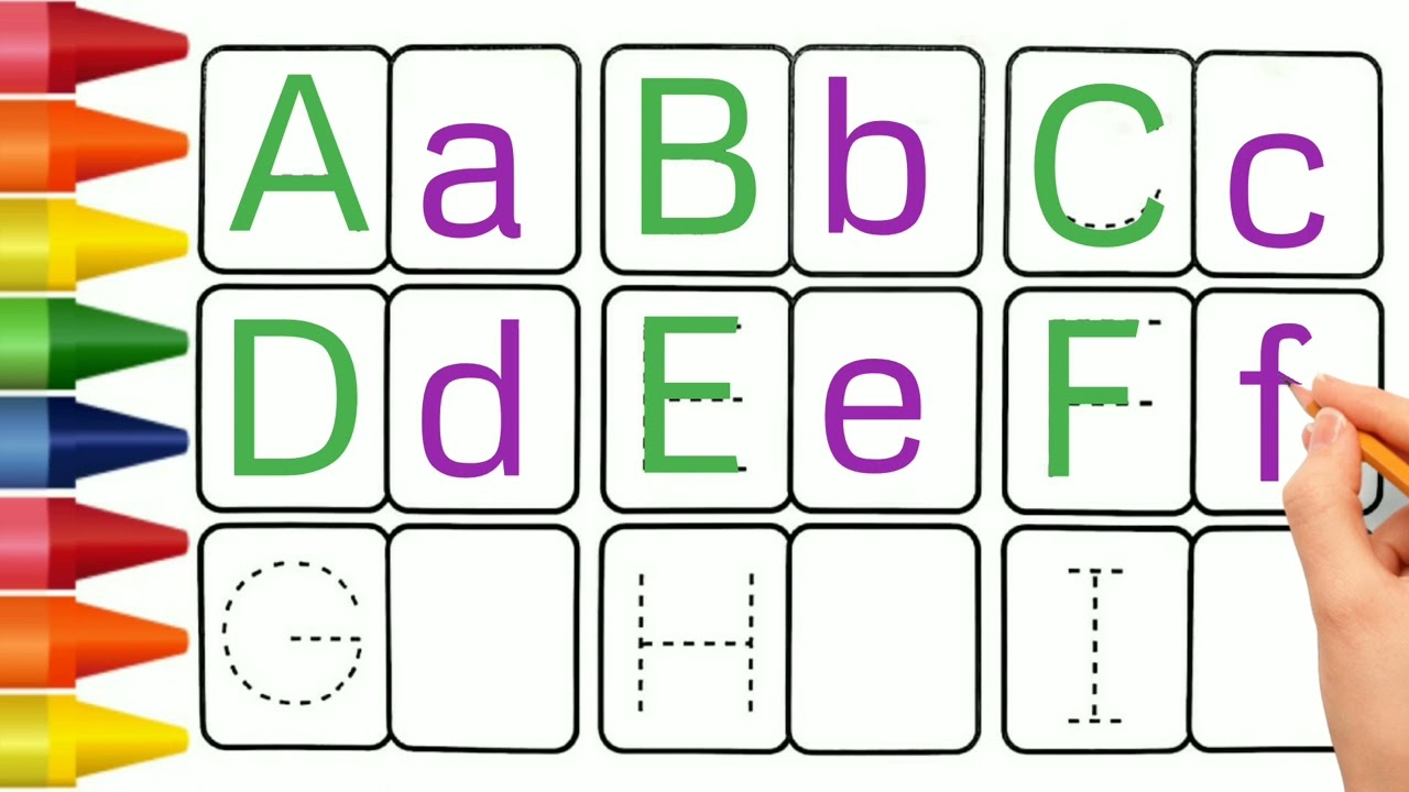ABCD in English | English varnmaala | abcd abcd | abc song | phonics song | क से कबूतर | abcde