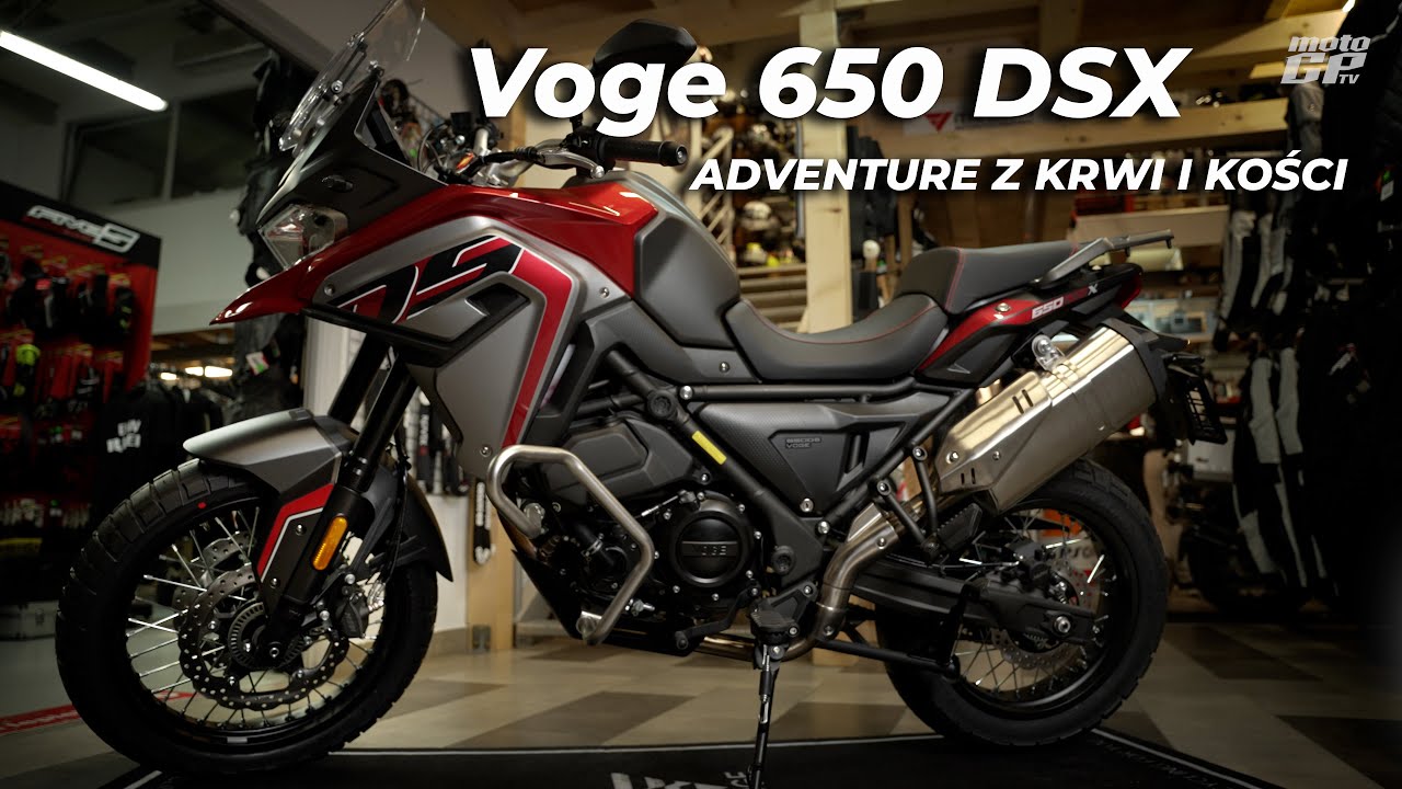 Motocykl Voge 650 DSX - Adventure z krwi i kości