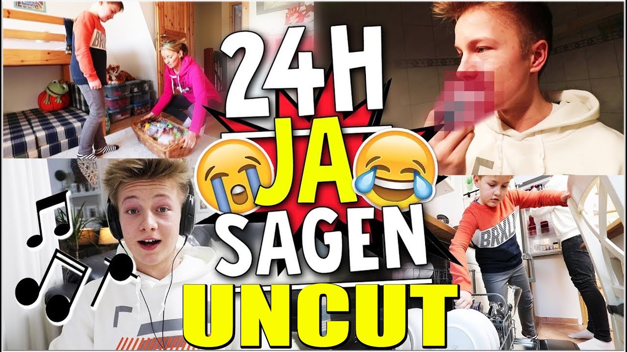 1 Tag JA SAGEN Challenge! Max rappt im Musikvideo 😂 TipTapTube UNCUT 😎 AddiHabibi