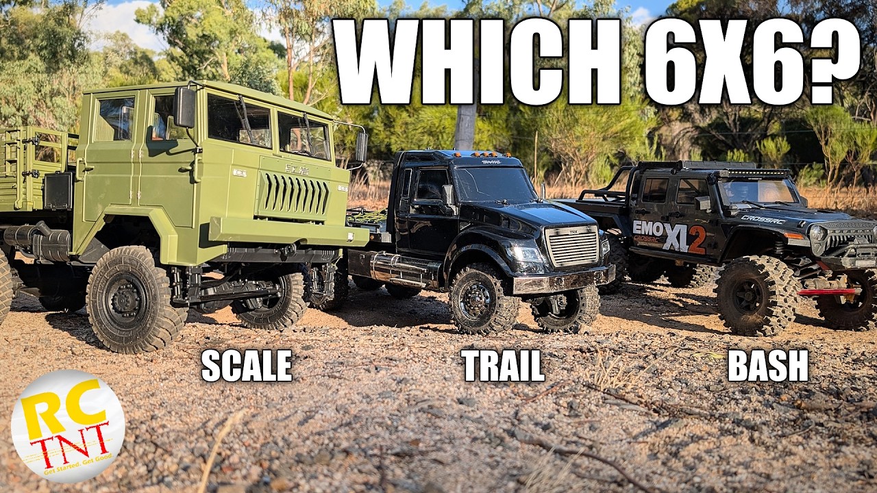 3-Way Off-Road 6X6 Round-Up!