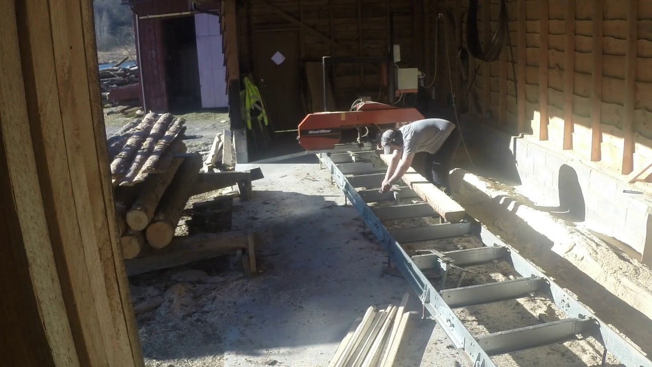 Saging av stokk - WOOD-MIZER LT10