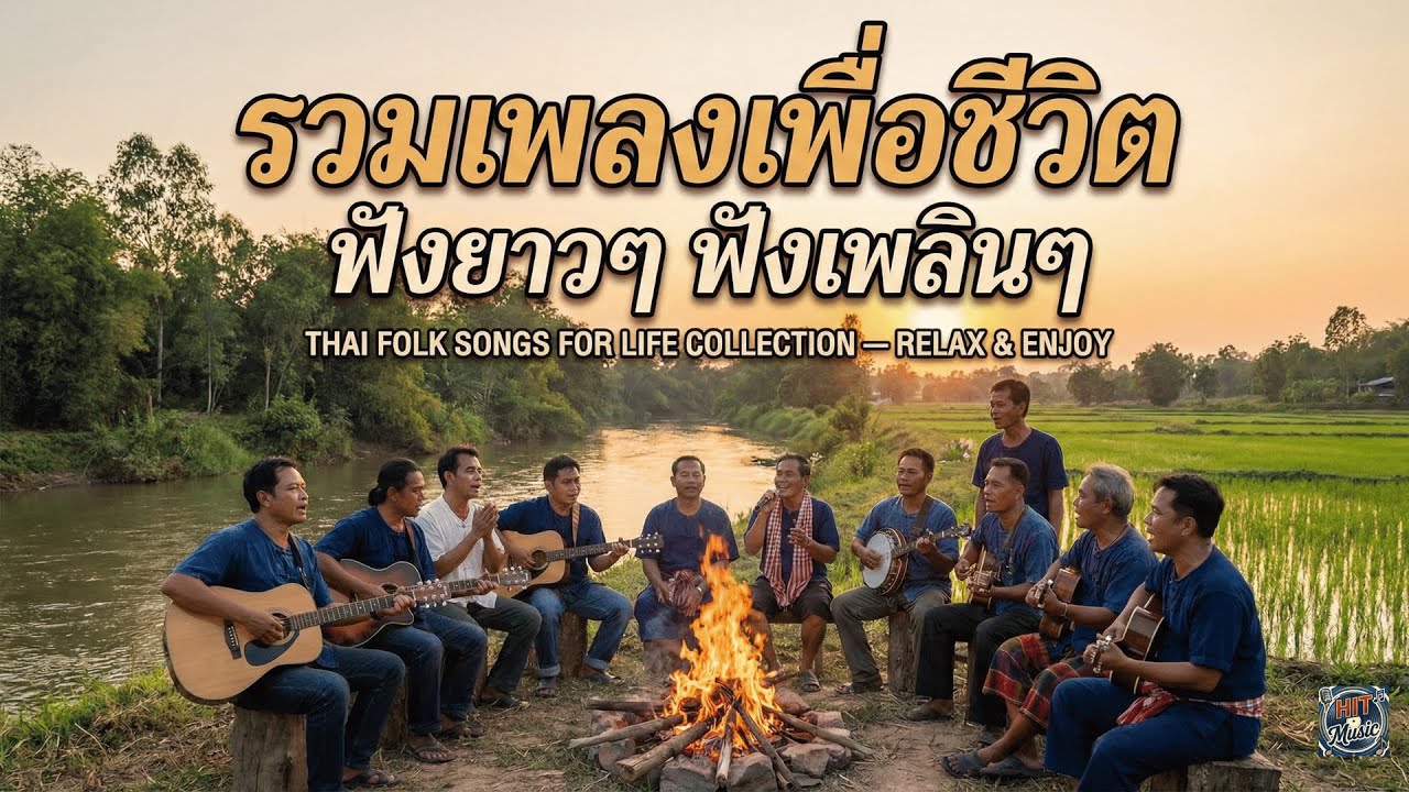 รวมเพลงเพื่อชีวิตมาเเรง ฟังยาวๆ 2ชั่วโมง ไม่มีโฆษณาคั่น