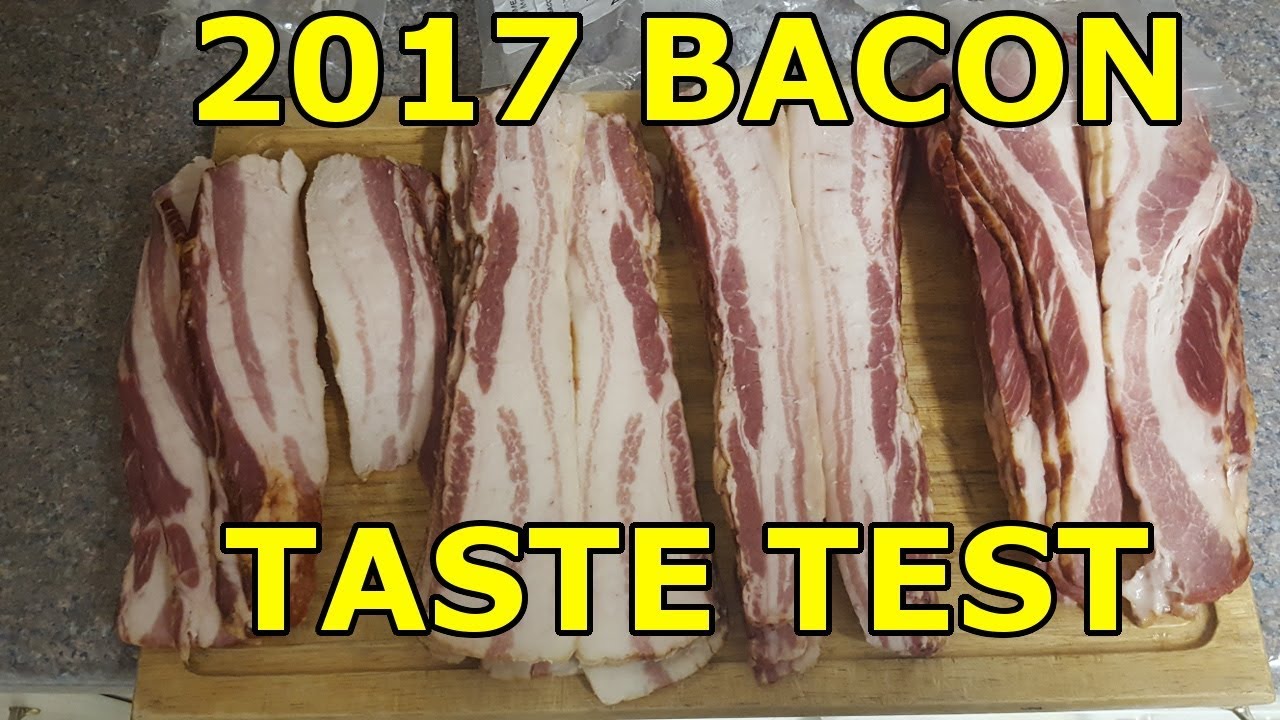 BACON Taste Test  - 2017 Pasture Raised - Mangalitsa, Tamworth, Red Wattle, Old Spot / Berkshire