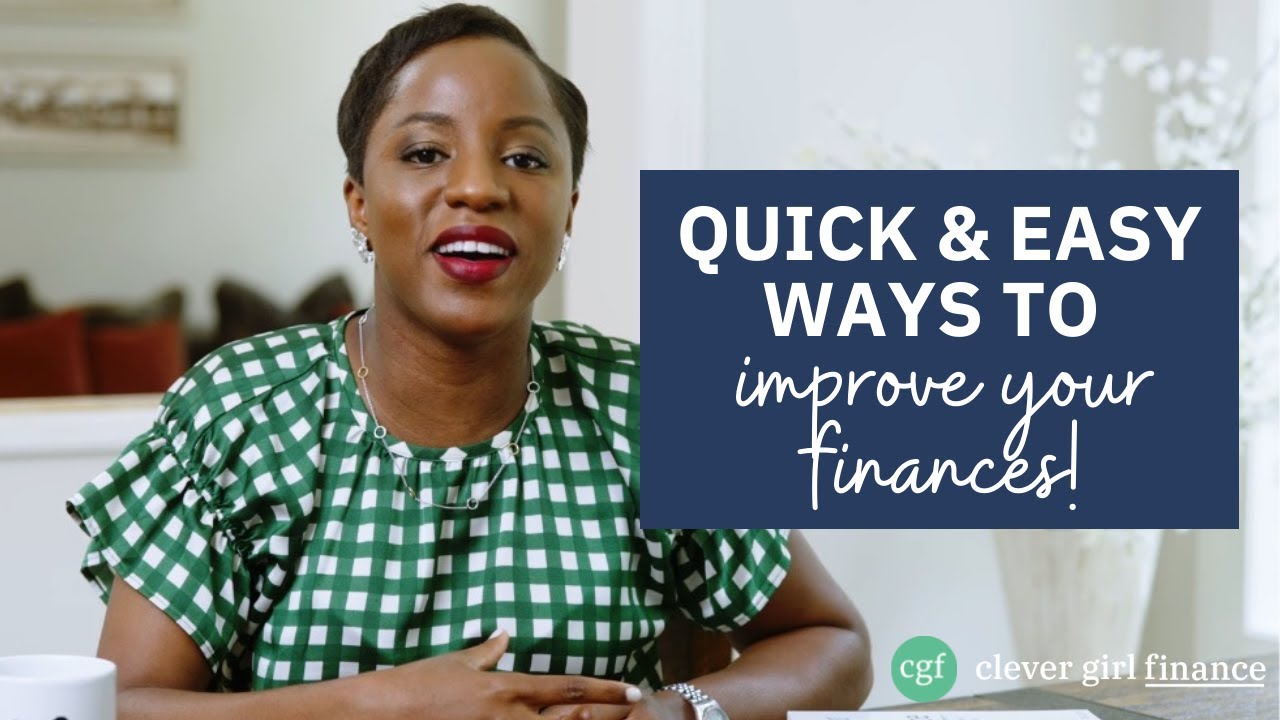 Super Busy? Quick & Easy Ways To Improve Your Finances! | Clever Girl Finance