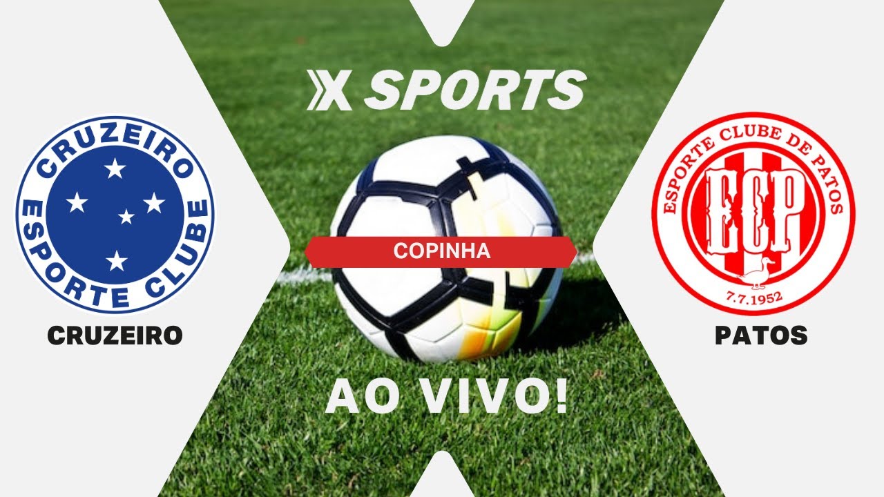 CRUZEIRO X PATOS - COPINHA - AO VIVO COM IMAGENS