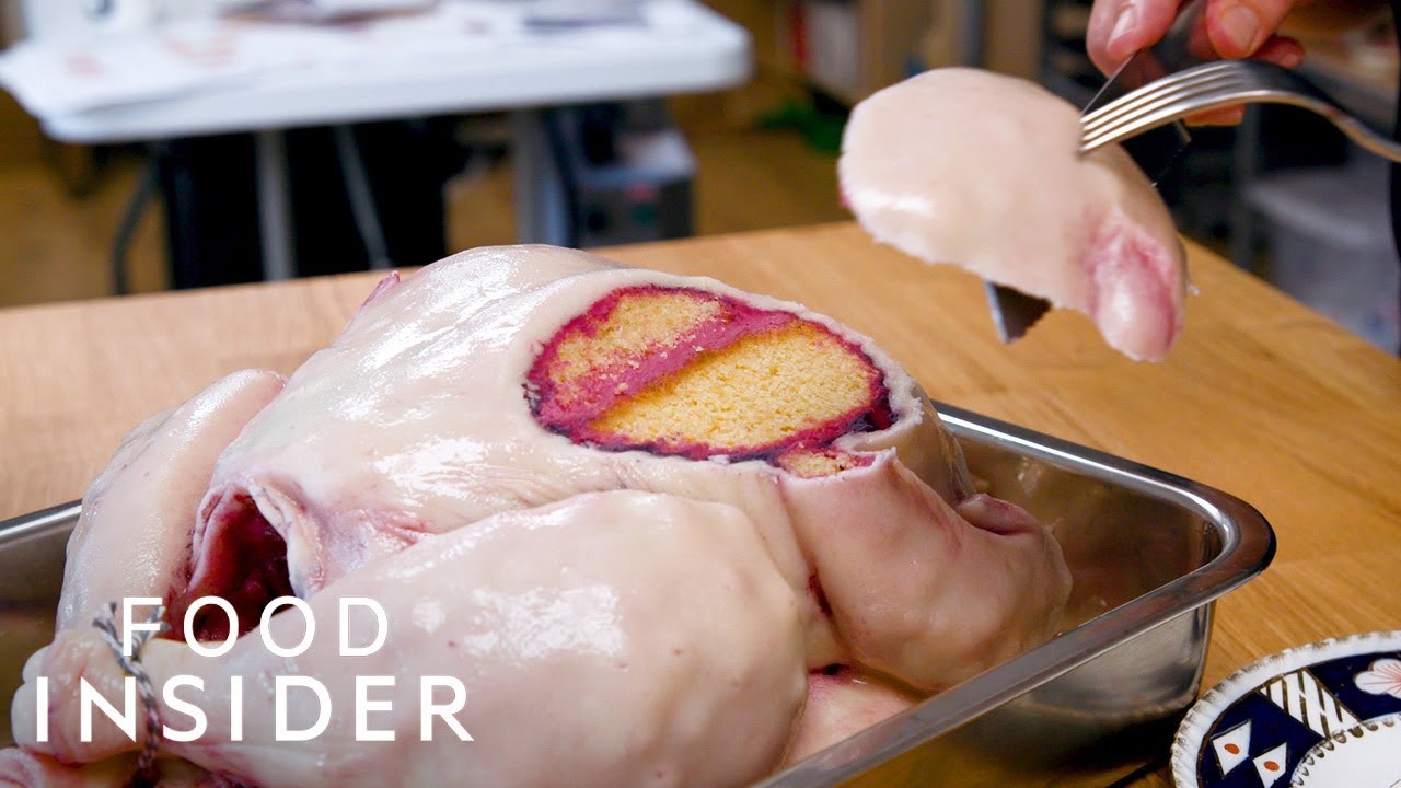 How To Make An Incredibly Realistic Turkey Cake For Thanksgiving | Food Insider