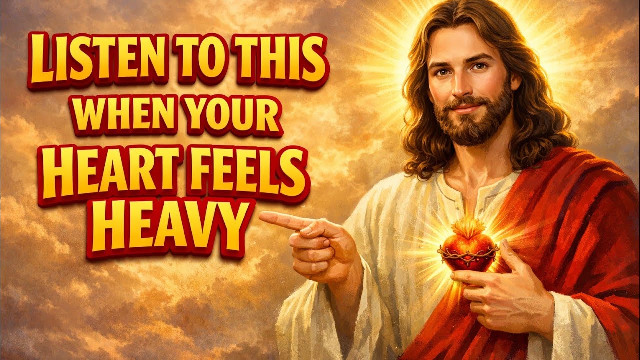 listen to this when your heart feels heavy |God's message today |  #viralvideo #heartandhalo 