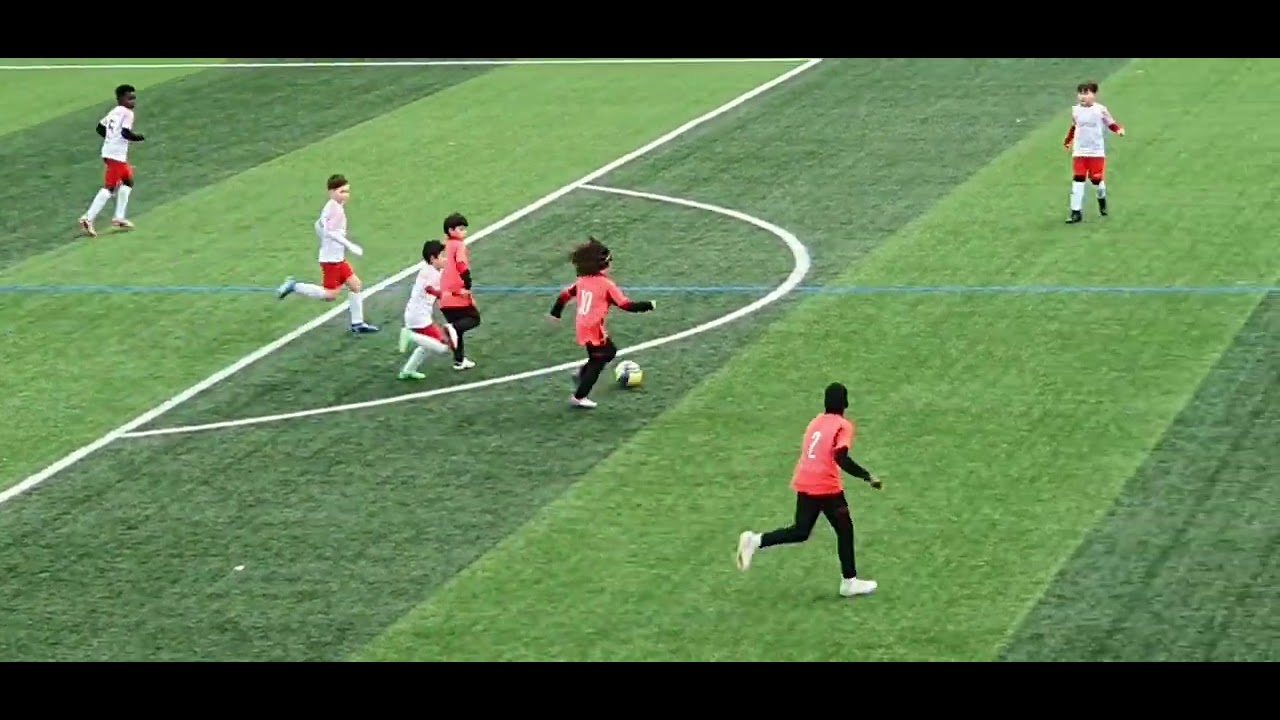MATCH AMICAL U9 CONTRE BUSSY ST GEORGES ( 1ÈRE MI-TEMPS)