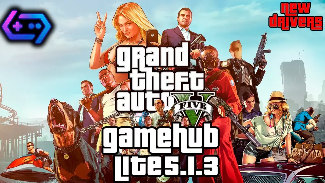 AYN Odin 3. 8 Elite. GTA 5. GameHub Lite 5.1.3