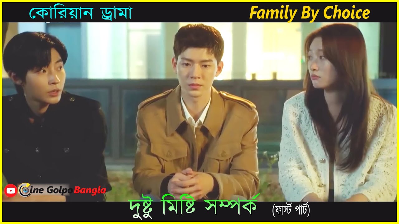 দুষ্টু মিষ্টি সম্পর্ক,কোরিয়ান ড্রামা ❤️ Family By Choice (2024) Korean Drama | Cine Golpo Bangla ০১