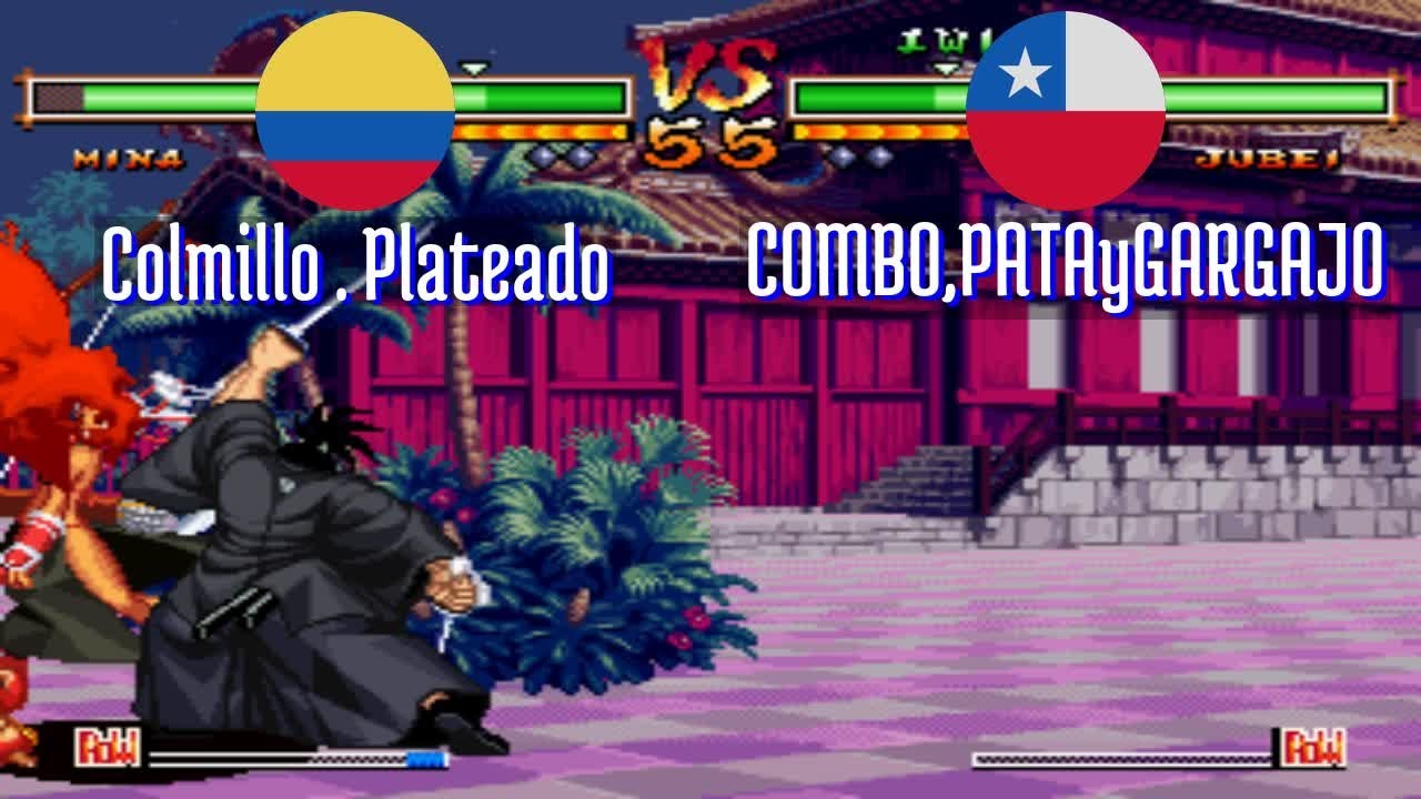 FT3 @samsh5sp: Colmillo . Plateado (CO) vs COMBO,PATAyGARGAJO (CL) [Fightcade samsho5] Mar 4