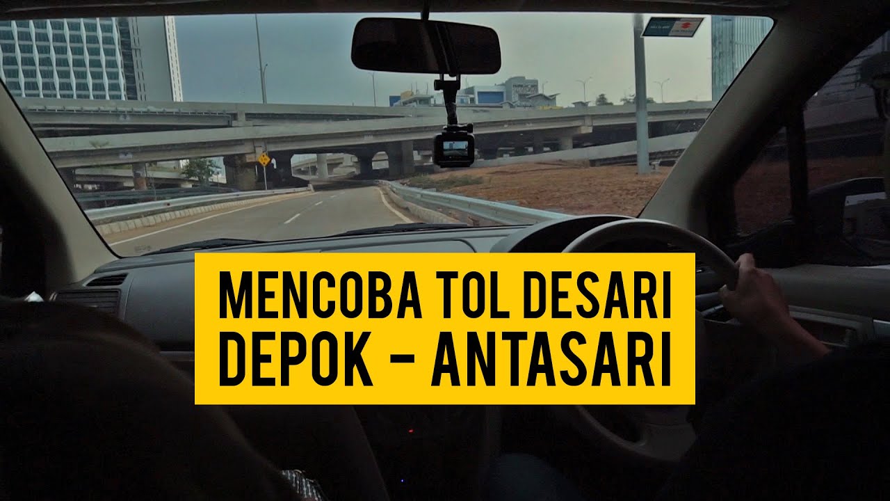 Seperti ini ternyata Jalan Tol Desari (Depok - Antasari)