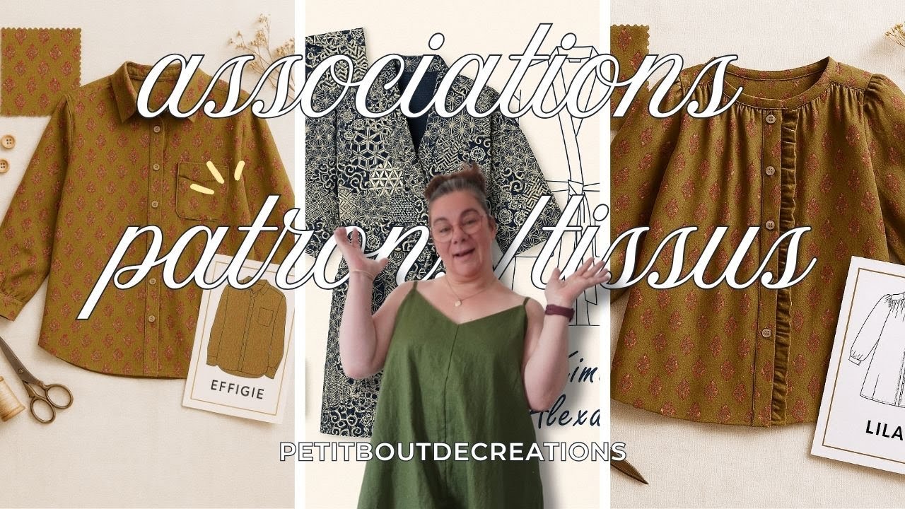 DANS MA HOTTE 6 associations patrons/tissus