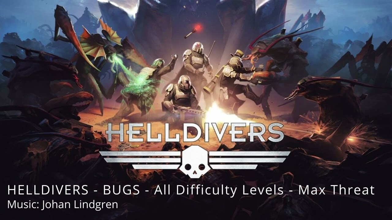 HELLDIVERS - BUGS - All Difficulty Levels - Max Threat
