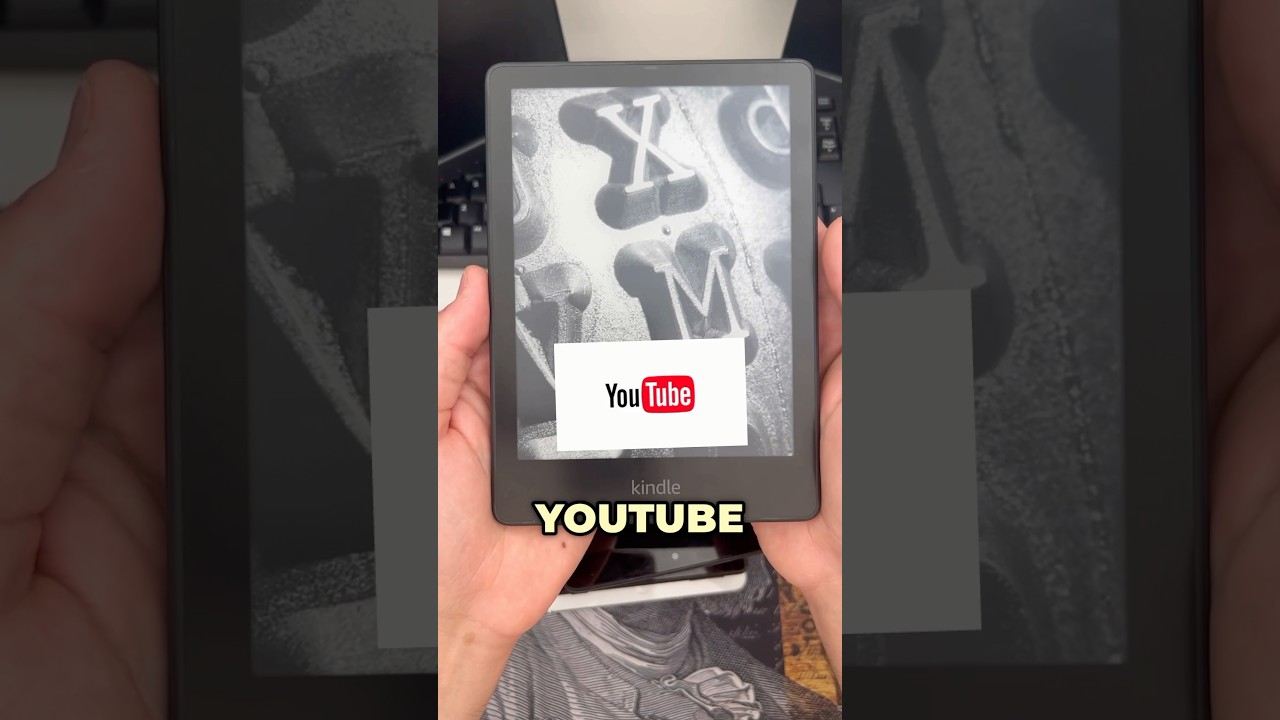 YouTube on a Kindle Paperwhite? 😂👀#shorts