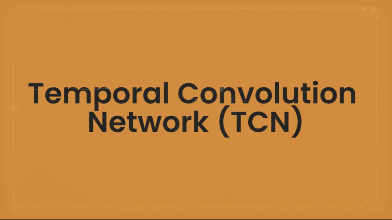 timeseries - forecast using temporal convolution network (TCN)