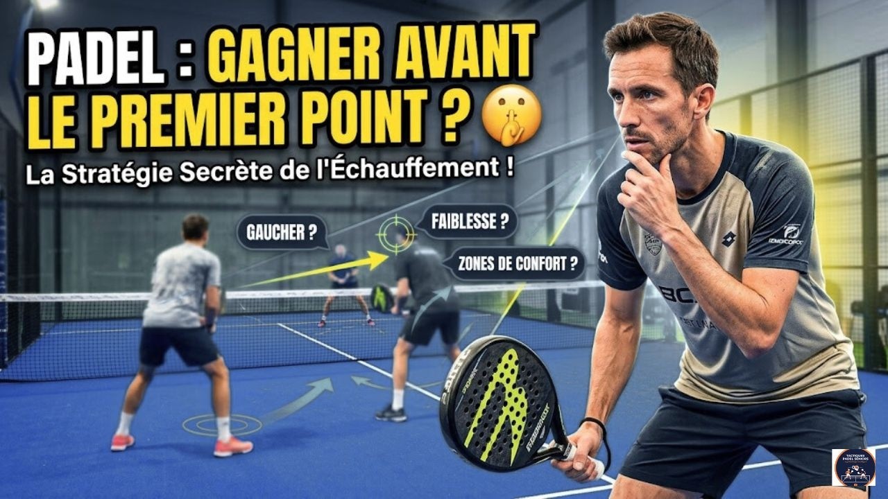Le match de Padel se gagne-t-il AVANT le premier point ? 🤫