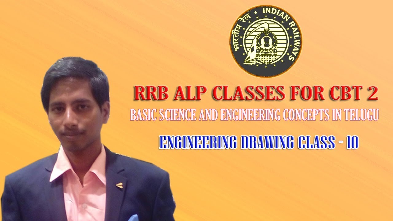 Engineering drawing class 10||basic science and engineering for alp cbt2