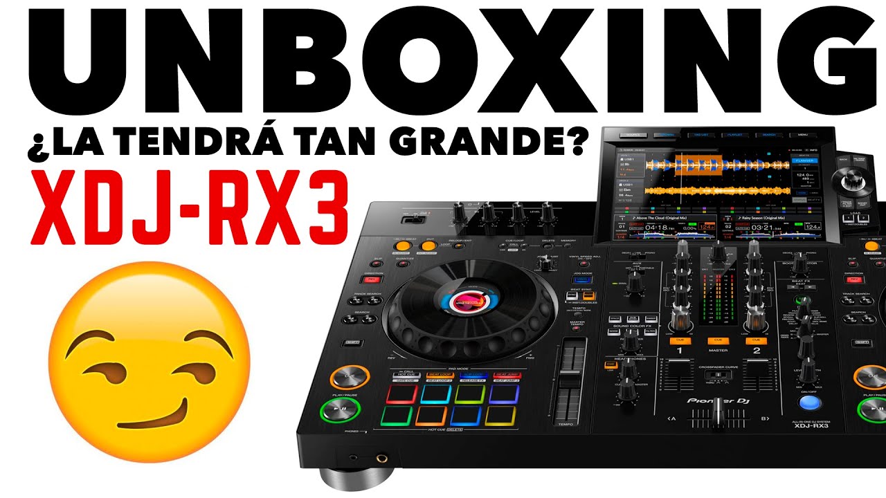 UNBOXING XDJ-RX3/Equipo Nuevo/Controlador DJ