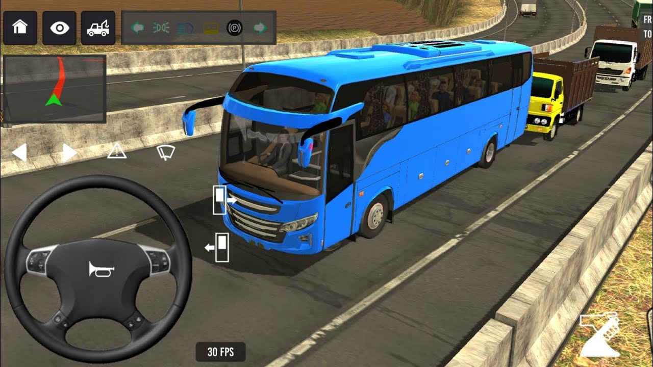 🤪 Bus Simulator Indonesia New Update | Bus Driving Simulator Game #busdriver 