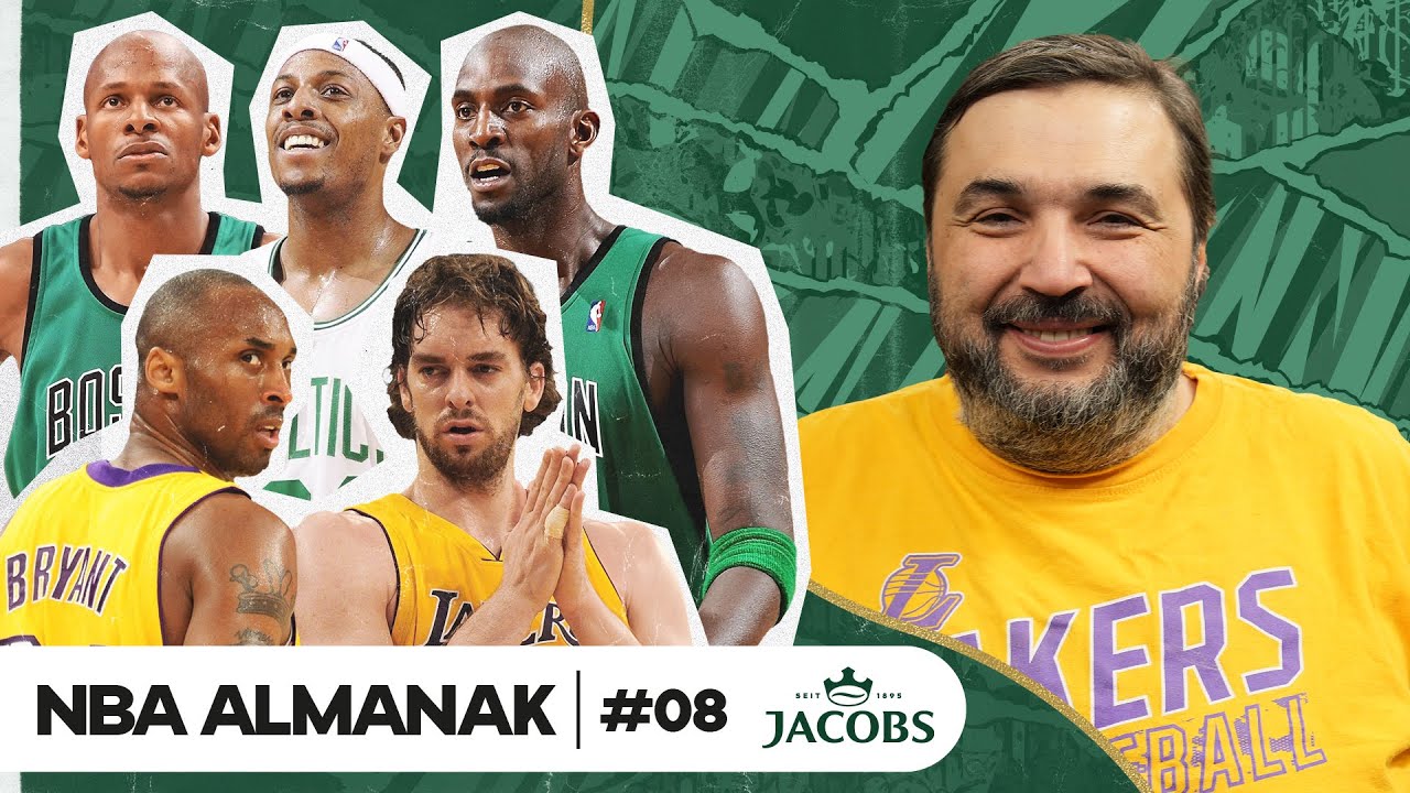 Lakers & Celtics 2008-10, MVP Kobe & Gasol, MVP Pierce & Garnett | Kaan Kural | NBA Almanak #8