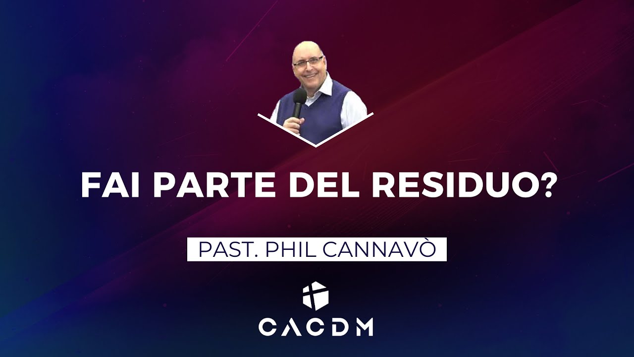 Fai parte del residuo? - Phil Cannavò - 01 Febbraio 2026