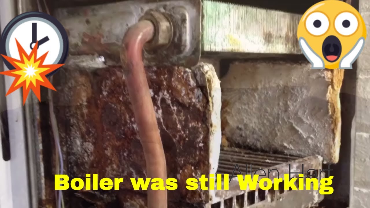 Dangerous Leaking and Badly Installed Gas Boilers Gas Engineer Plumber