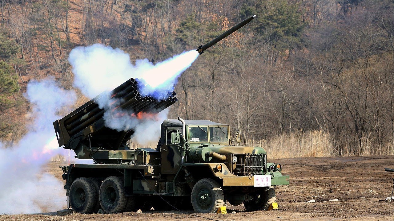 130-мм РСЗО K136 Kooryong, Южная Корея (2016) / K136 Kooryong 130 mm MLRS, South Korea (2016)