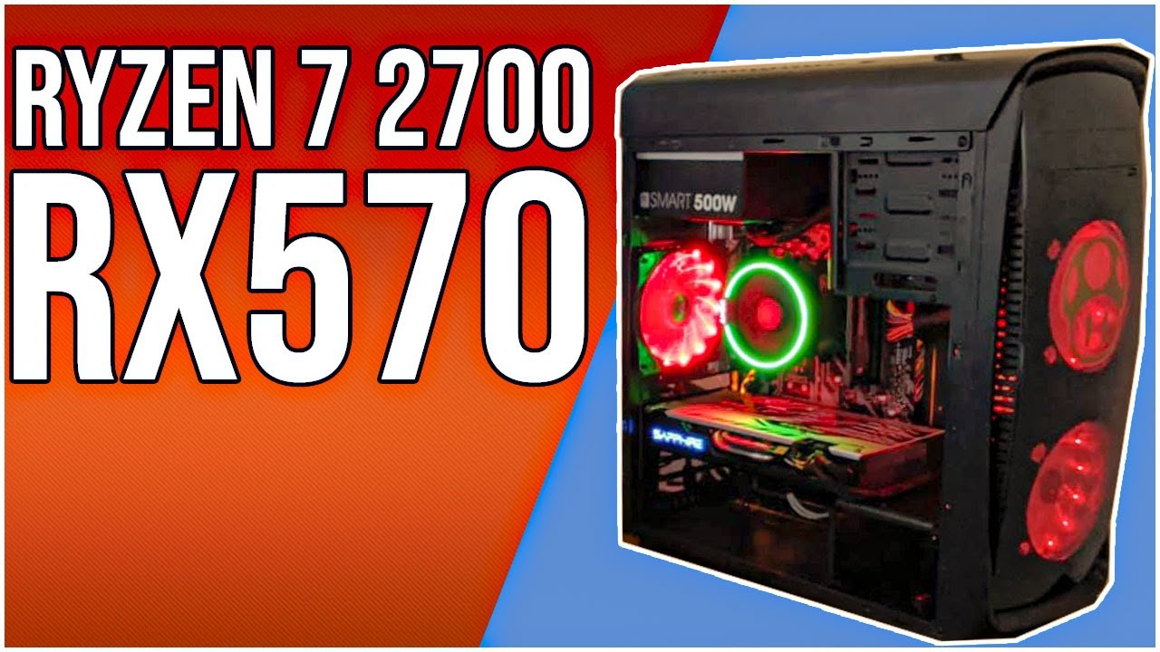 Ryzen 7 2700 + RX 570 Sapphire Nitro+ en Acción: FPS y Experiencia