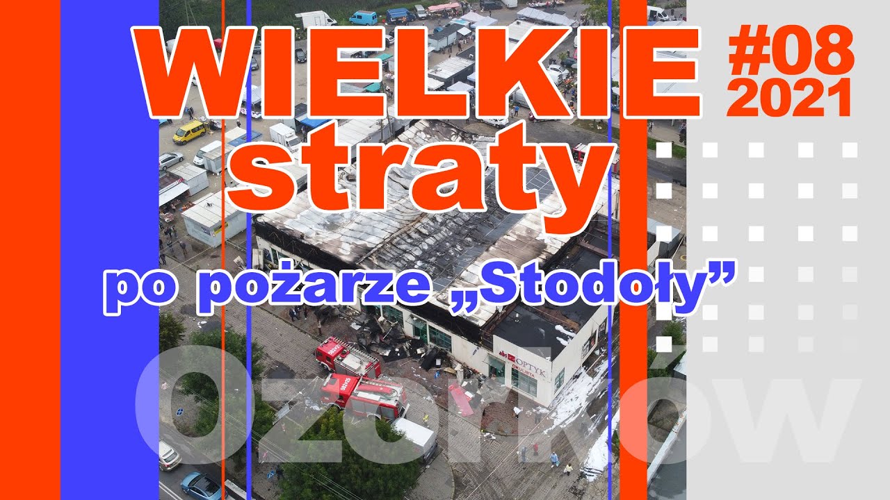 Wielkie straty po pożarze w Ozorkowie