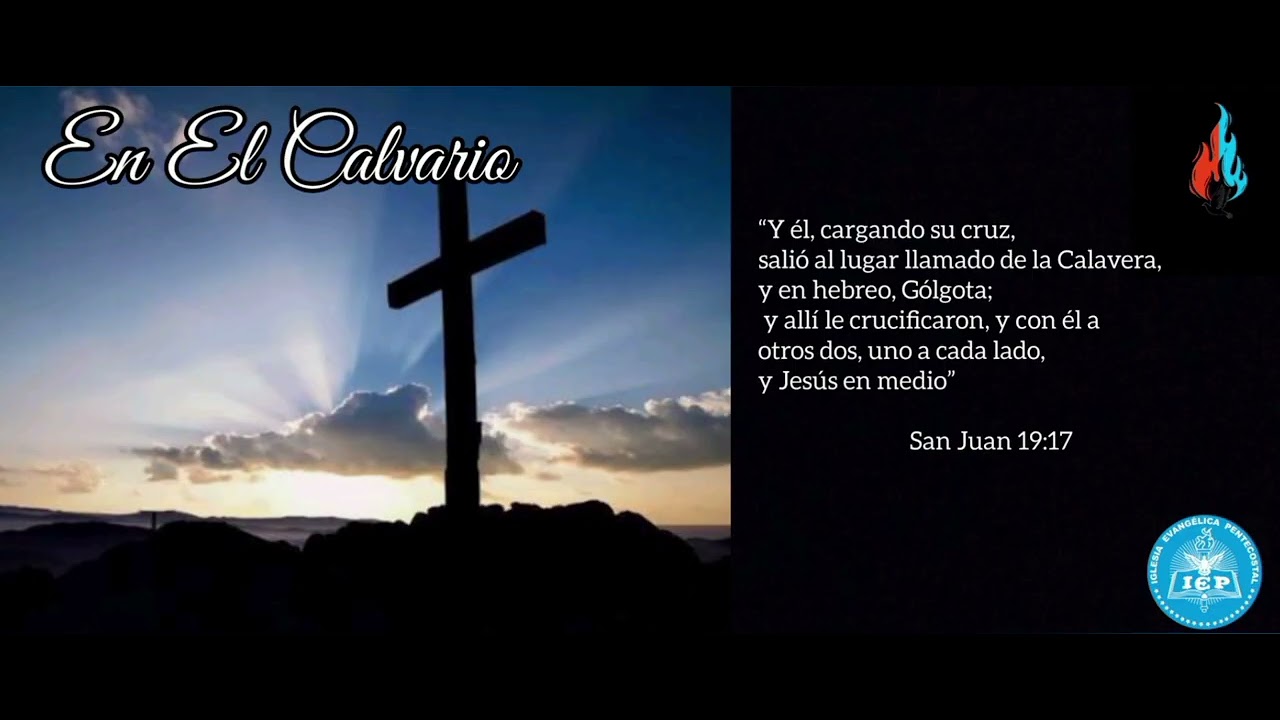 En el Calvario | Grupo Coral IEP Plottier | Letra 