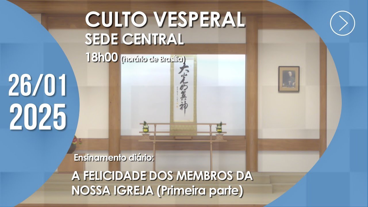 Culto Vesperal | 