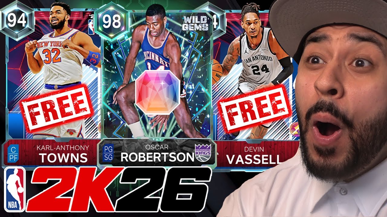 Бесплатный KAT для ВСЕХ! 2K подарили нам 6 новых бесплатных игроков, гарантированный обмен на наб...