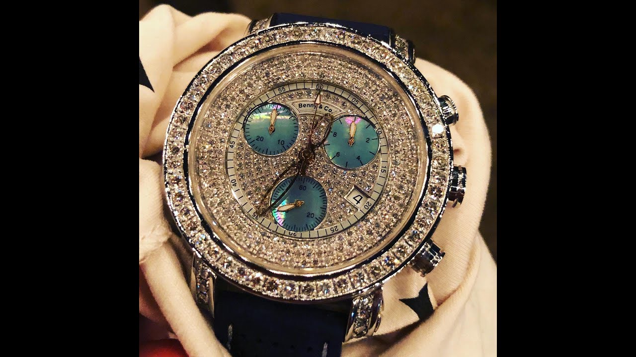 Benny & Co Diamond Watch 7.00 Carats 🥶🥶💧
