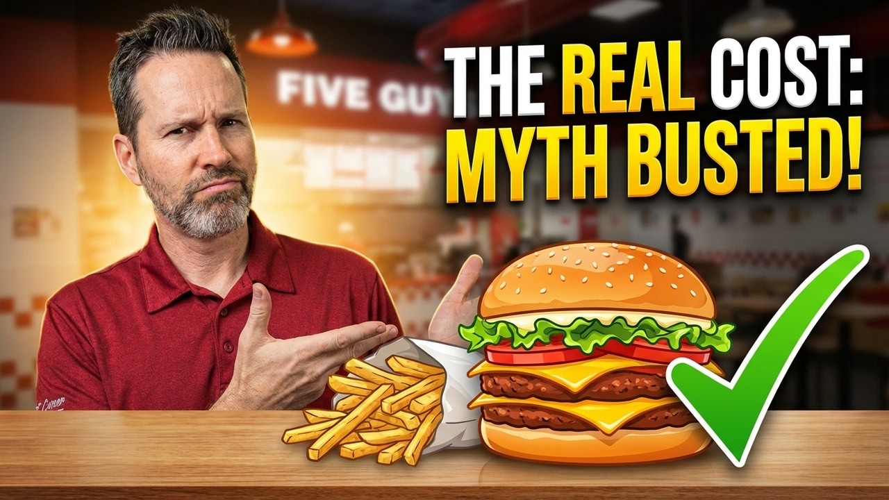 I Debunked the Five Guys “Too Expensive” Myth | Day In The Life Vlog