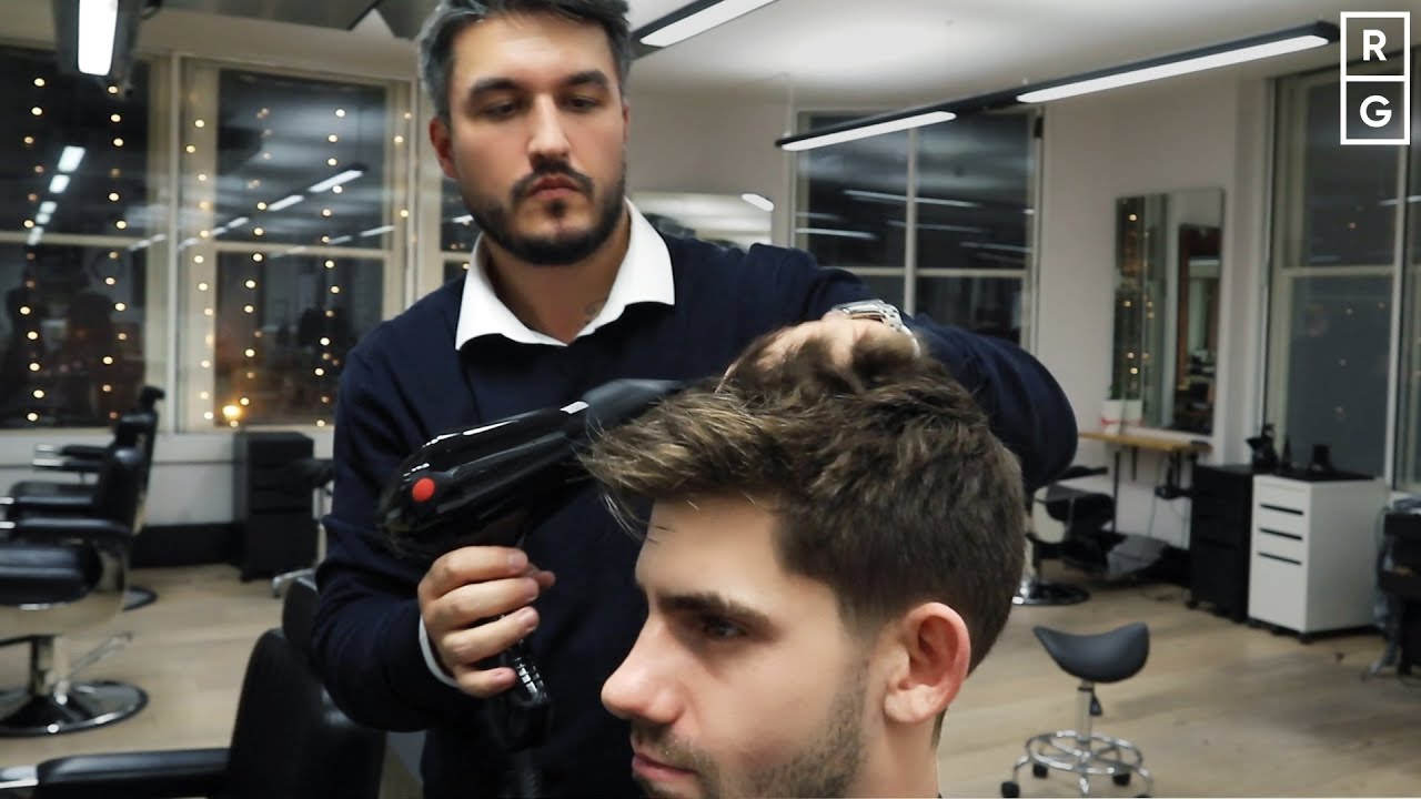 Short Textured Messy Tailored Haircut | + Growing Out A Side Part & Dealing With A Double Crown